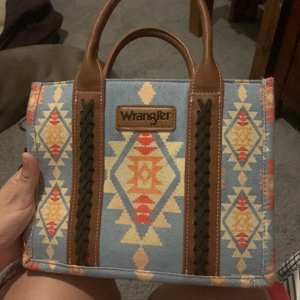 Western west tote bag 🥰🩵